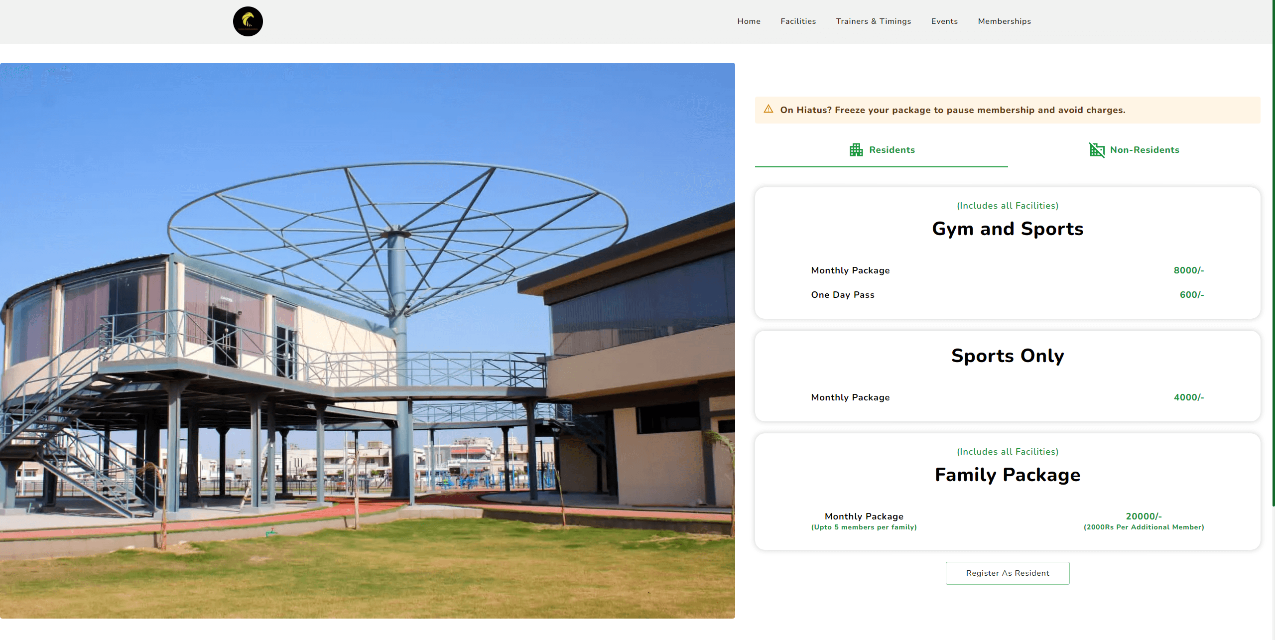 portfolio-Falcon Sports Complex